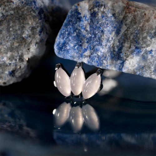 Накрутка-кластер Marquise Rose Quartz vol.2 1.2 мм фото 2